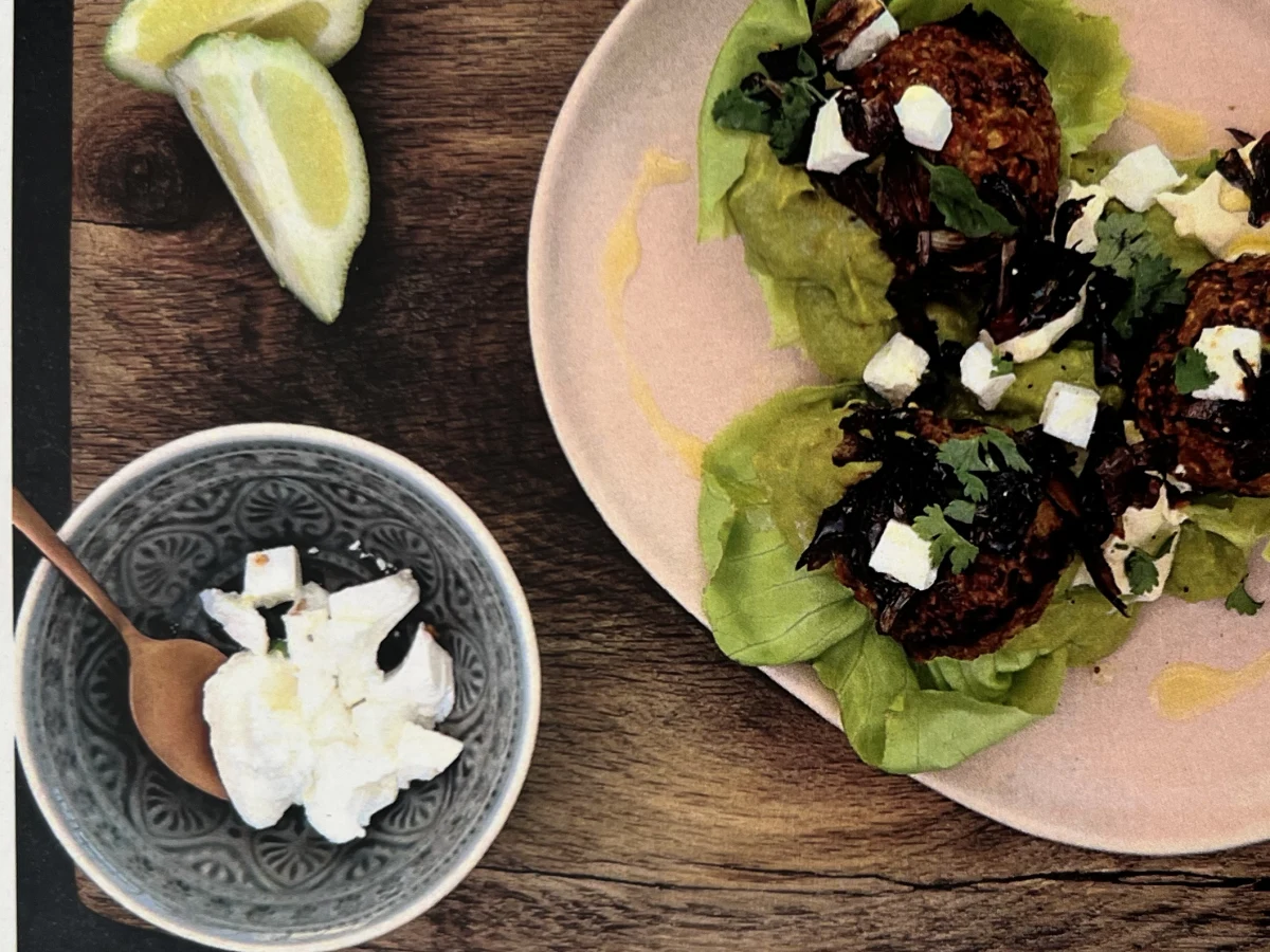 Carrot "Yofi Falafel" Lettuce Cups