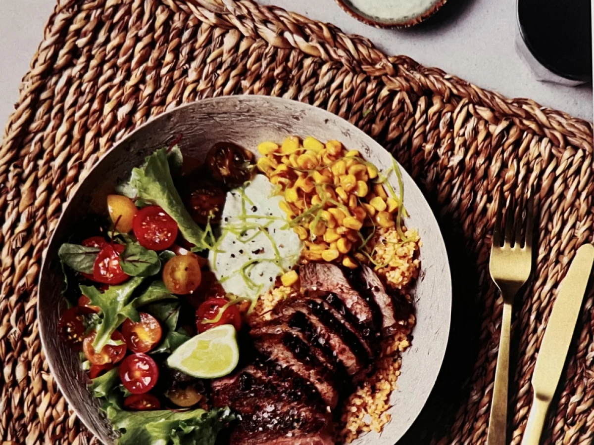 Flaming Cajun Sirloin
