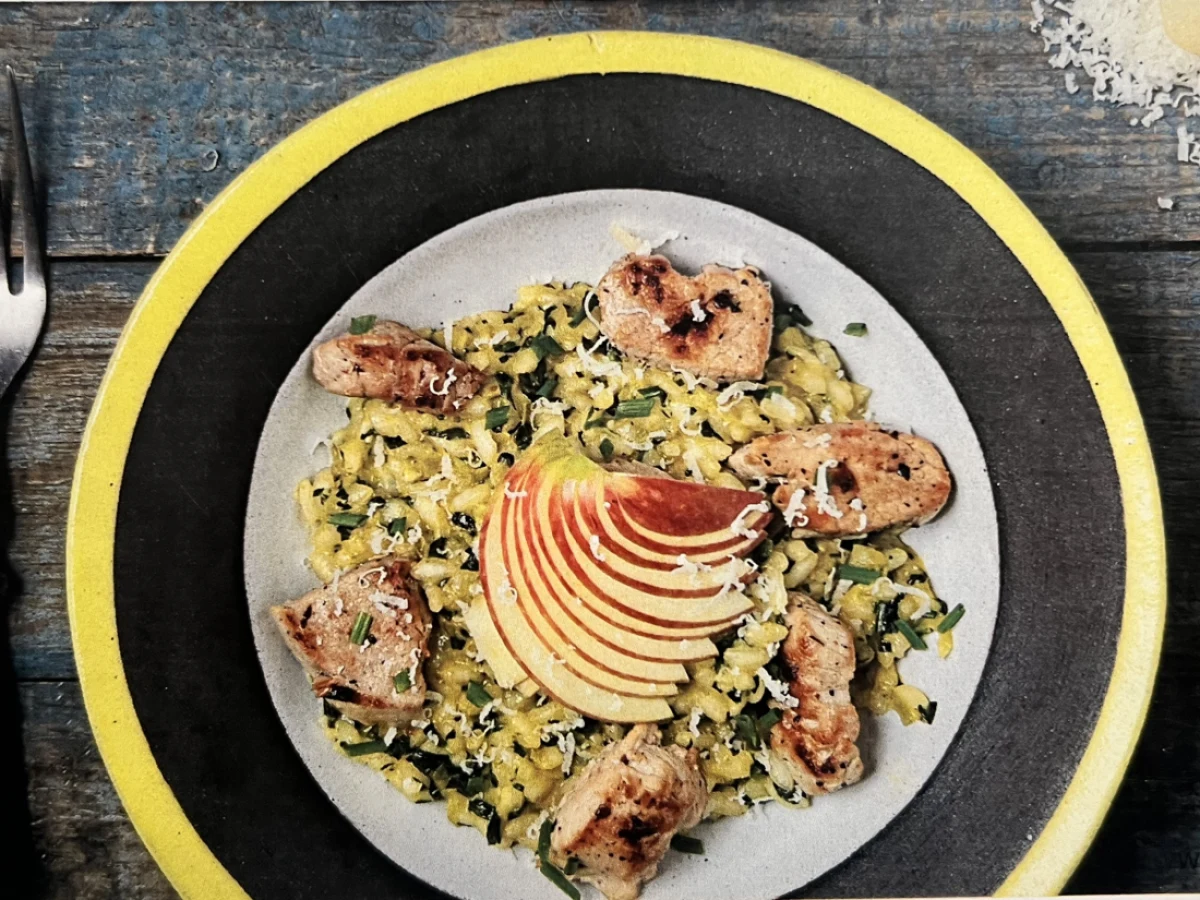 Leek & Spinach Risotto