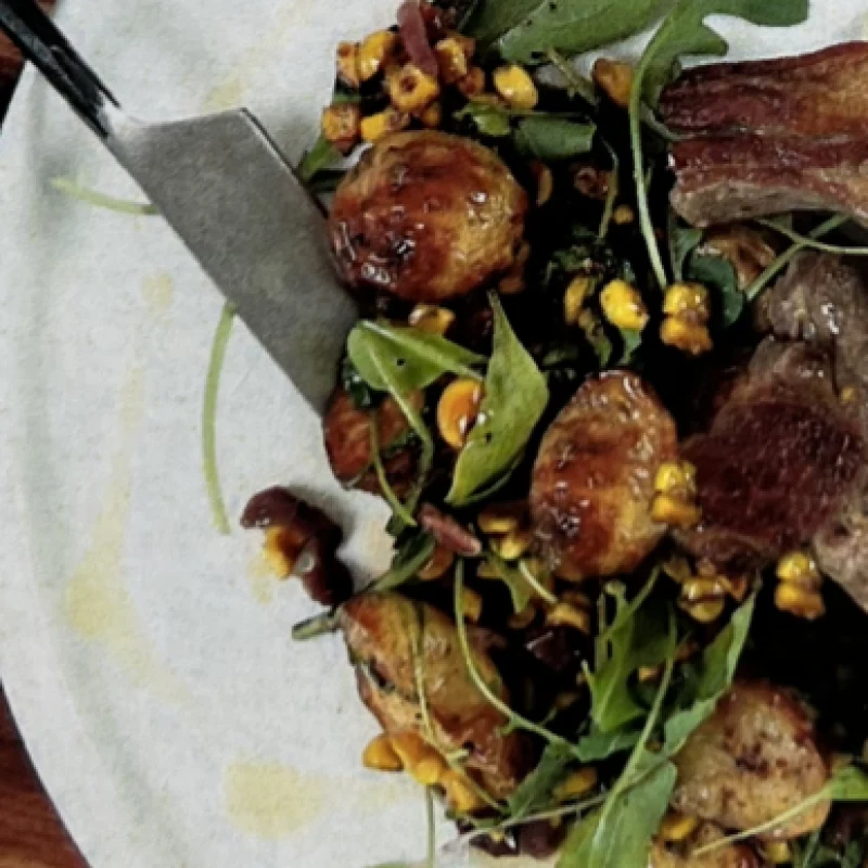 Lekker Lamb Chops & Potato Salad