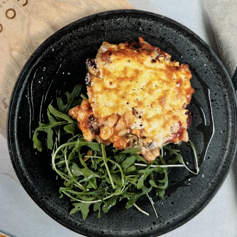 Mexican Bean Tortilla Lasagna