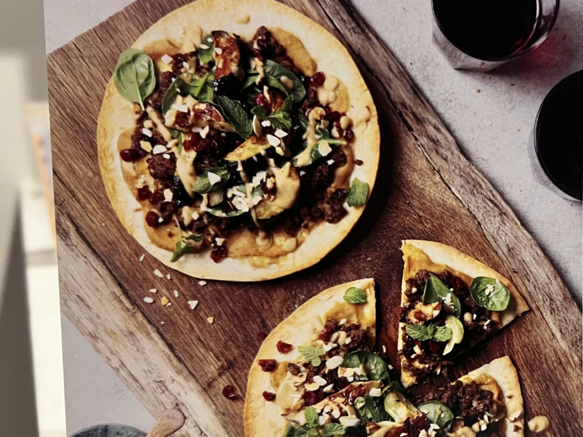 Middle Eastern Lamb Flatbread