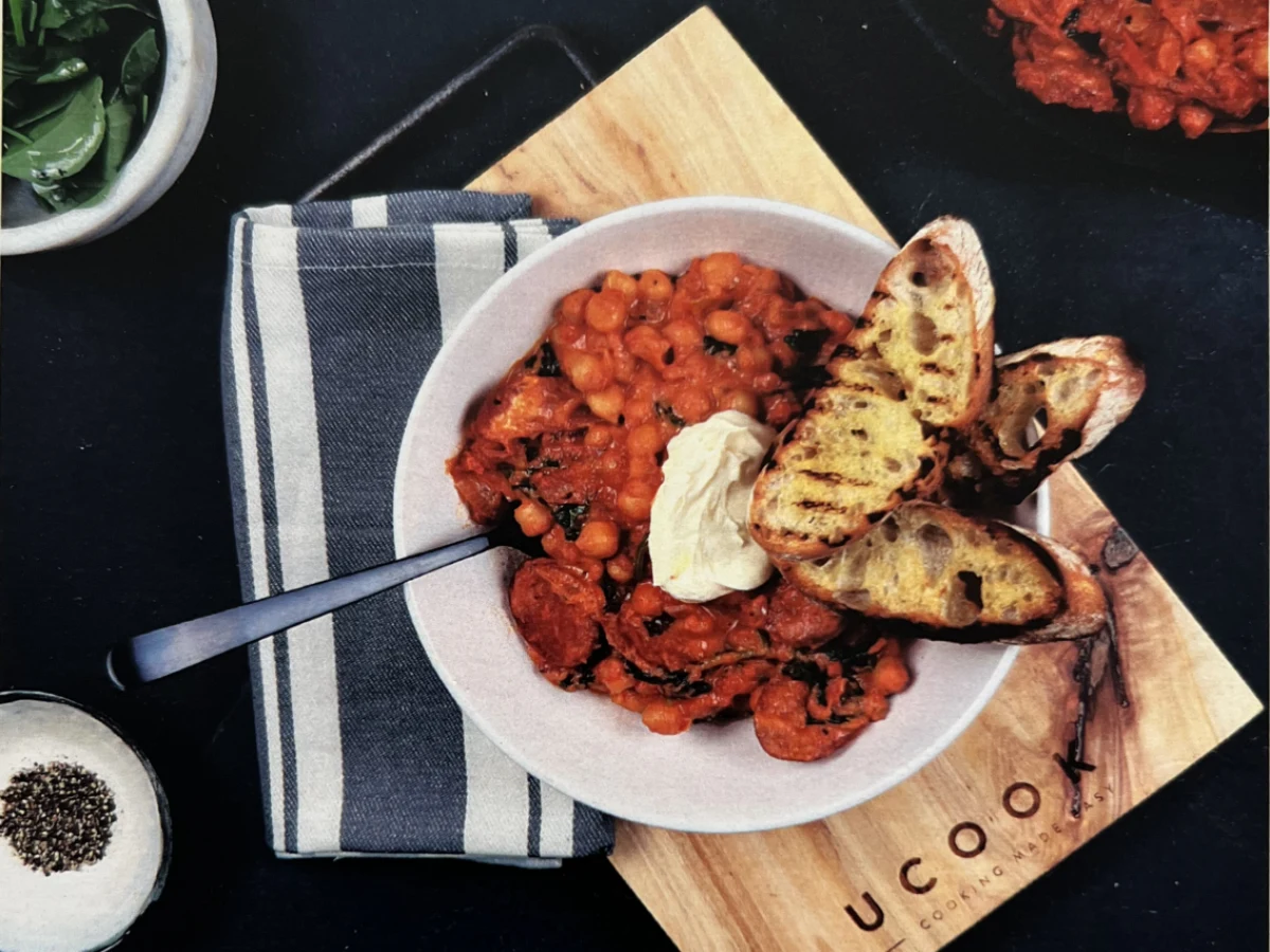 Moorish-Style Chickpea & Chorizo Stew