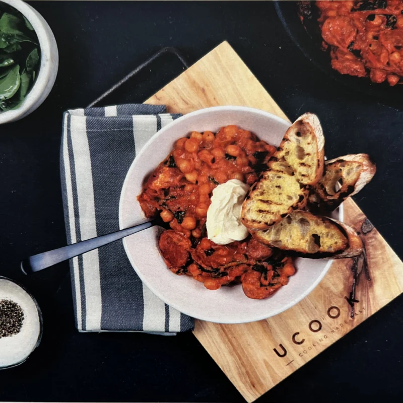 Moorish-Style Chickpea & Chorizo Stew