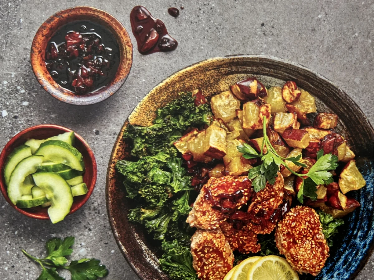 Sesame-Crusted Japanese Pork