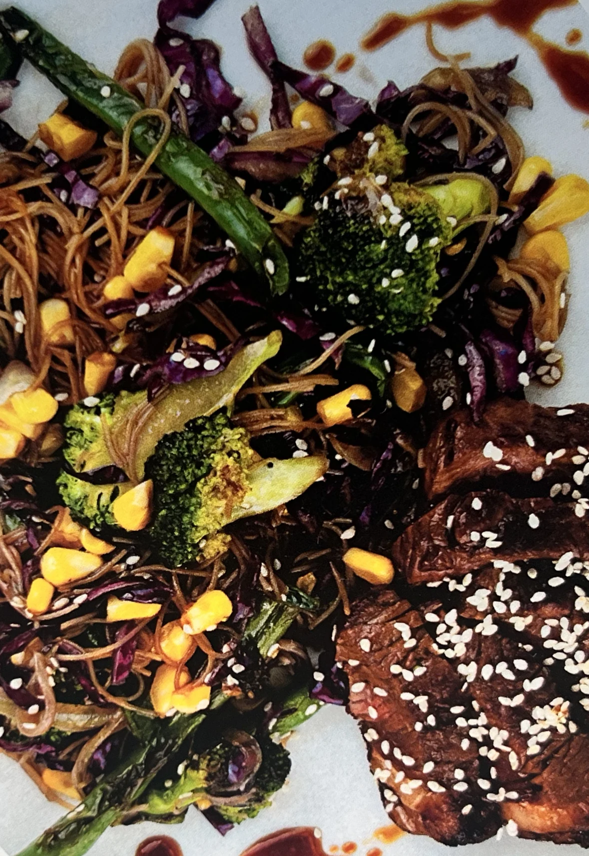 Front of the Sesame & Soy Beef Stir Fry card