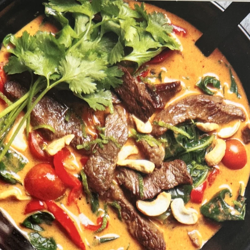 Steamy Thai Red Beef